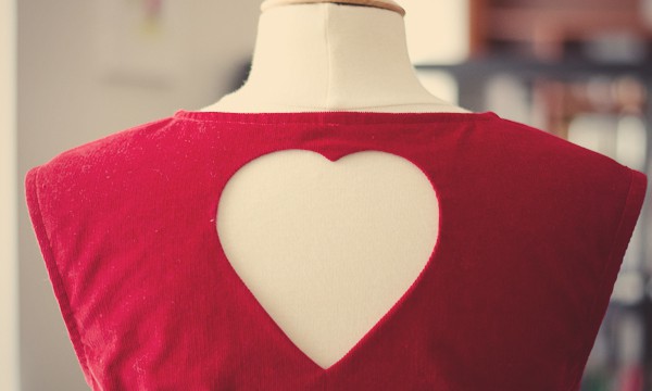 #Valentine’s day# Heart cutout Belladone